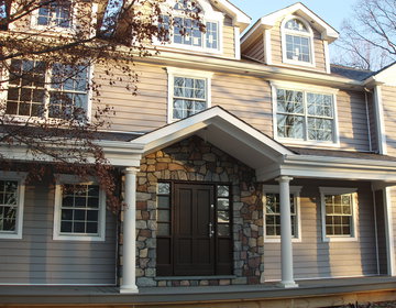 New construction traditional home completed in 2009