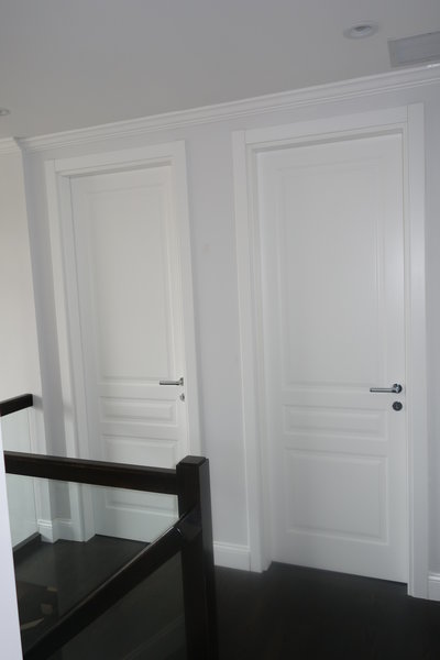 Doors in hallway