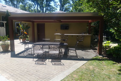 Ready to enjoy shade, outdoor cooking, and more