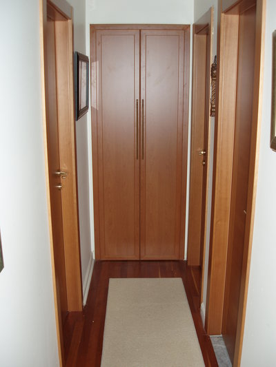 Hallway closet door