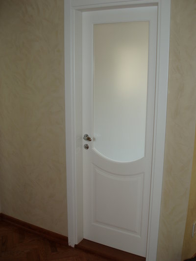 Classic style Interior door with glass, MIRABILIA collection