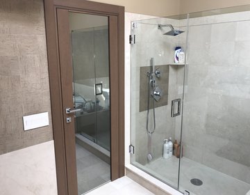 master bath door