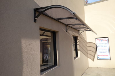 CLASSICO model 12' x 40" aluminum awning