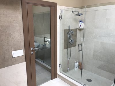 master bath door