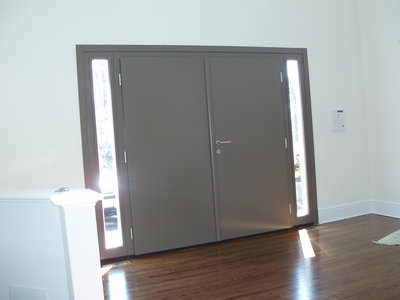 Interior look of new door